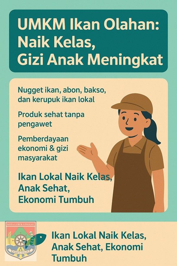 UMKM Ikan Olahan: Naik Kelas, Gizi Anak Meningkat